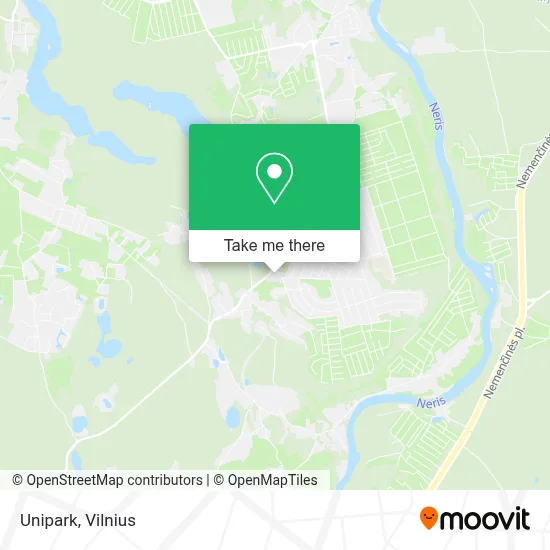 Unipark map