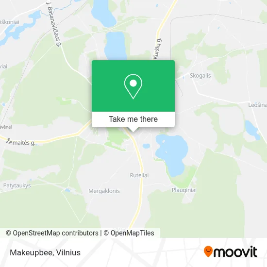 Makeupbee map