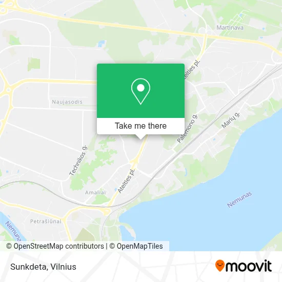 Sunkdeta map