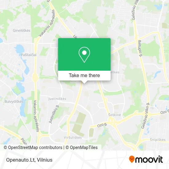 Openauto.Lt map
