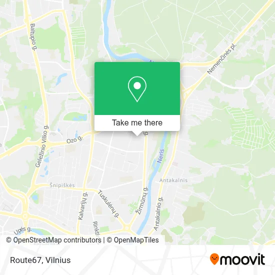 Route67 map