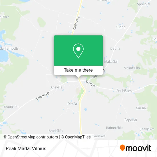 Reali Mada map