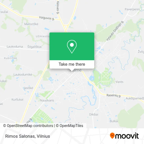 Rimos Salonas map