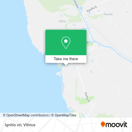 Ignitis on map