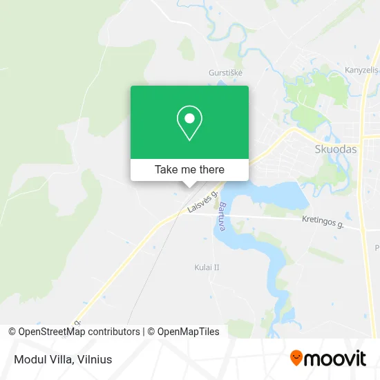Modul Villa map