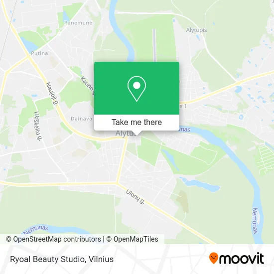 Ryoal Beauty Studio map