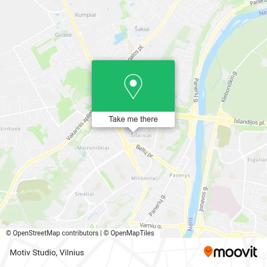 Motiv Studio map