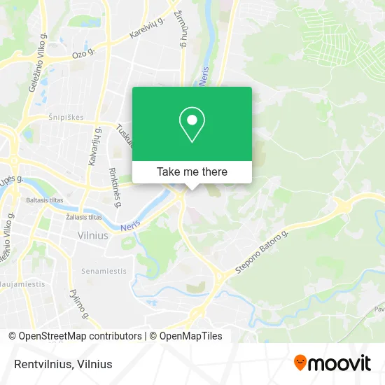 Rentvilnius map