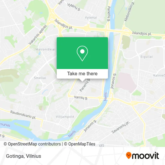 Gotinga map