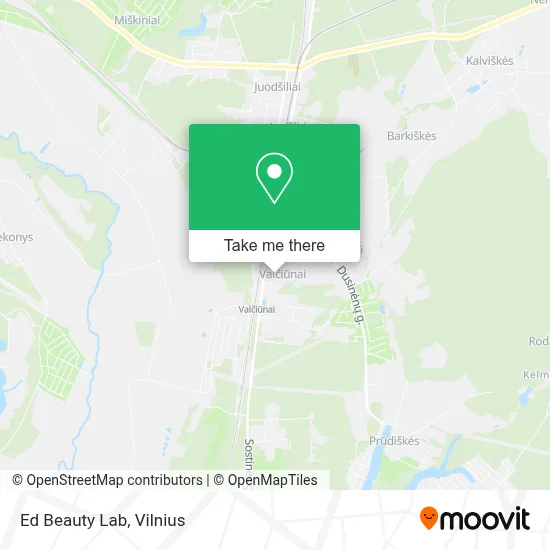 Ed Beauty Lab map