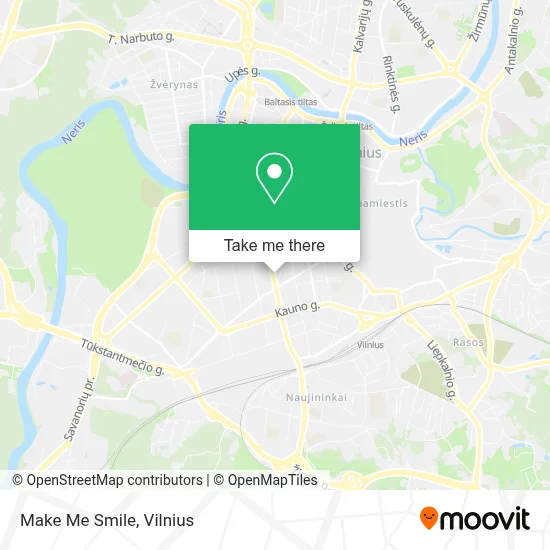 Make Me Smile map