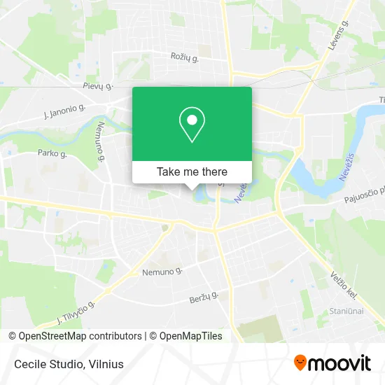 Cecile Studio map
