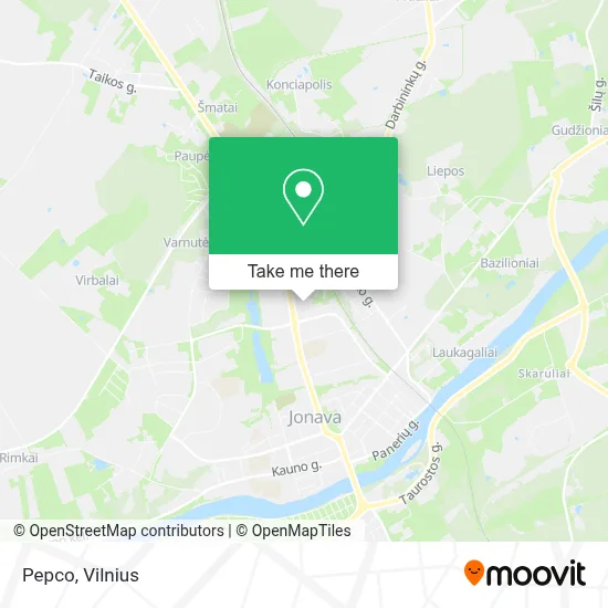Pepco map
