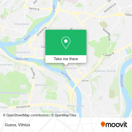 Guess map