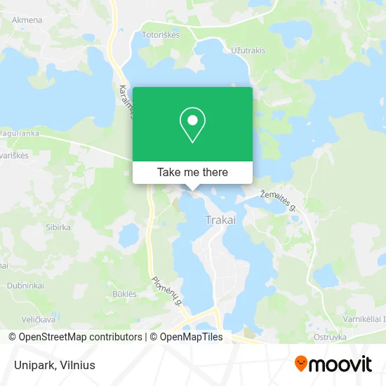 Unipark map