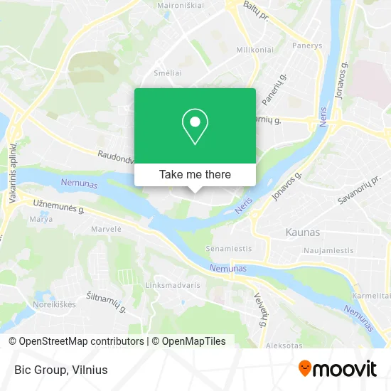 Bic Group map