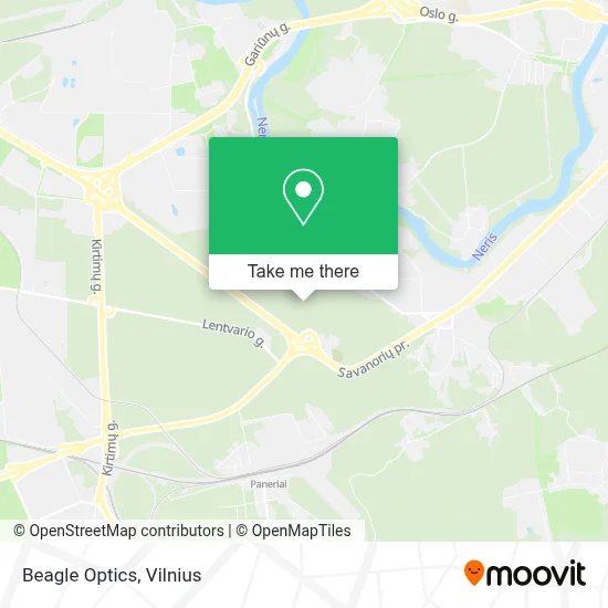 Beagle Optics map
