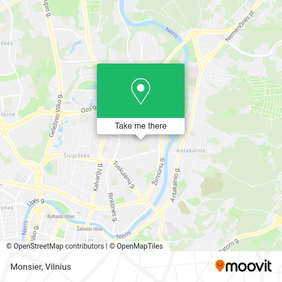 Monsier map