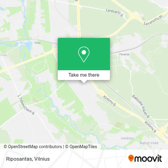 Riposantas map