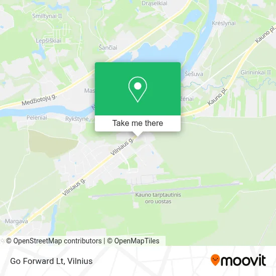 Go Forward Lt map