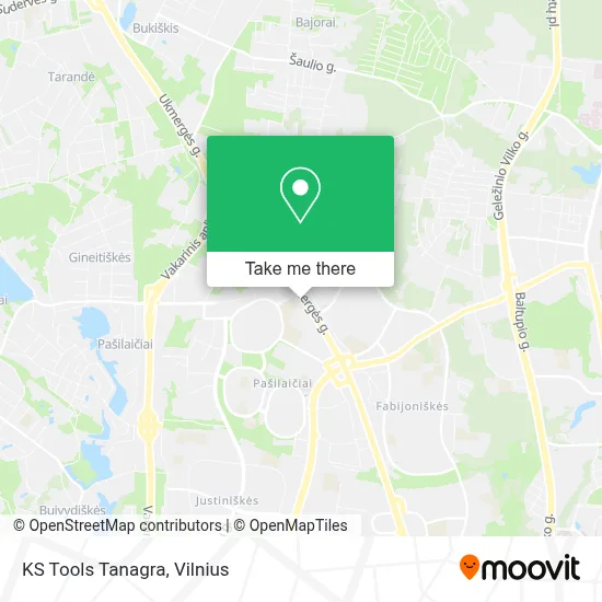 KS Tools Tanagra map