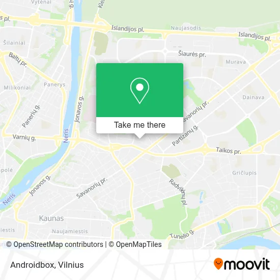 Androidbox map