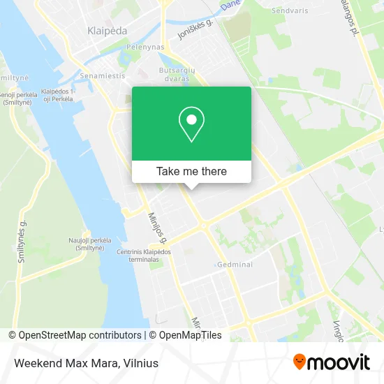 Weekend Max Mara map
