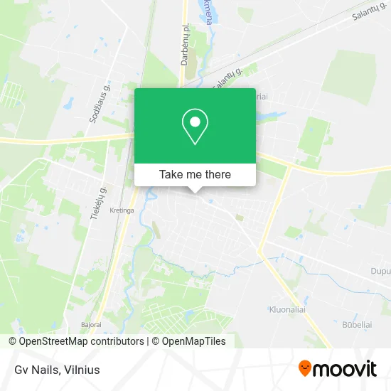 Gv Nails map
