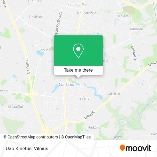 Uab Kinetus map