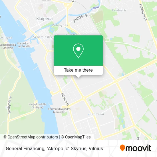 General Financing, "Akropolio" Skyrius map