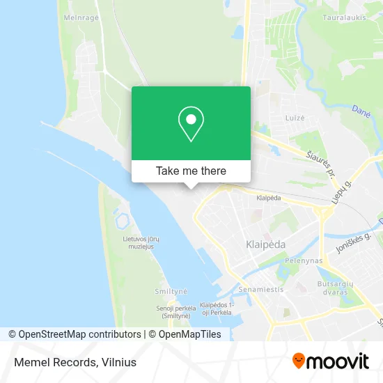 Memel Records map