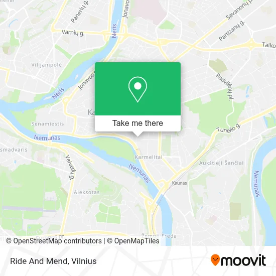 Ride And Mend map