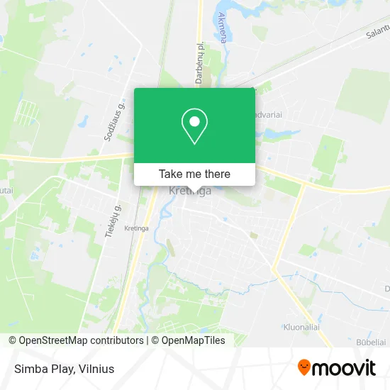 Simba Play map