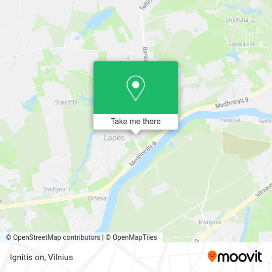 Ignitis on map