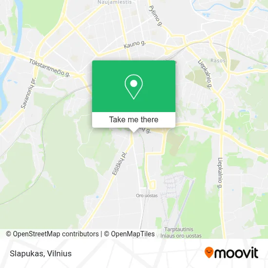 Slapukas map