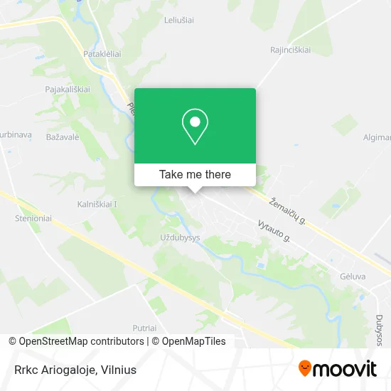 Rrkc Ariogaloje map