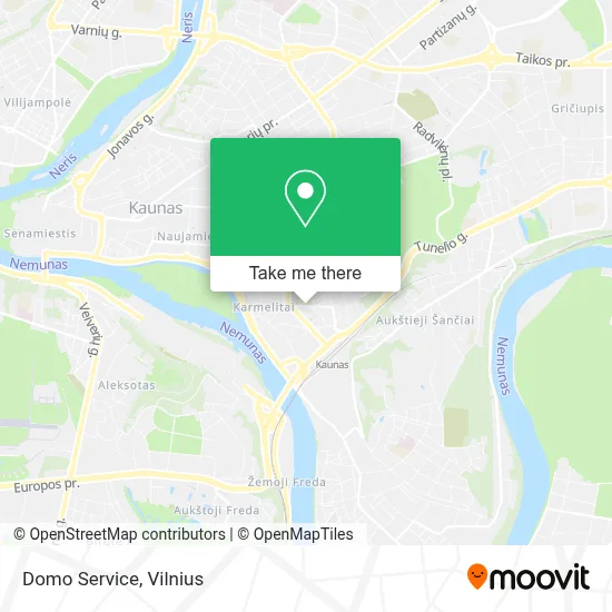 Domo Service map