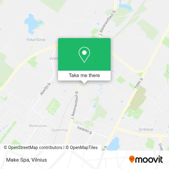 Make Spa map