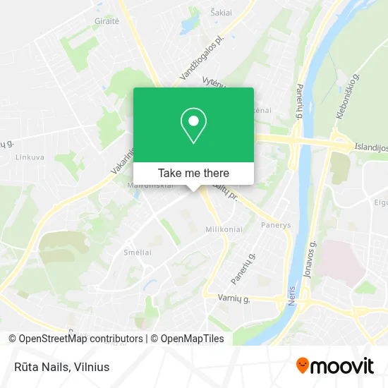 Rūta Nails map