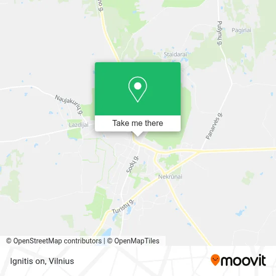 Ignitis on map
