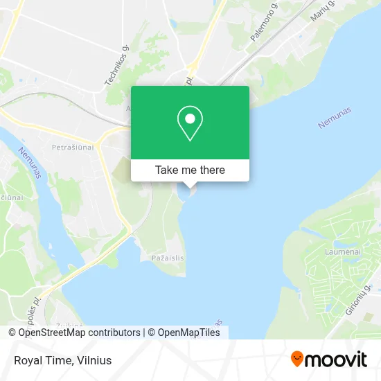 Royal Time map