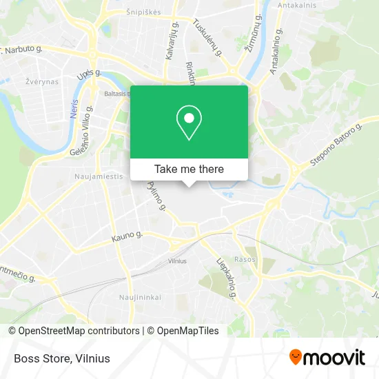 Boss Store map