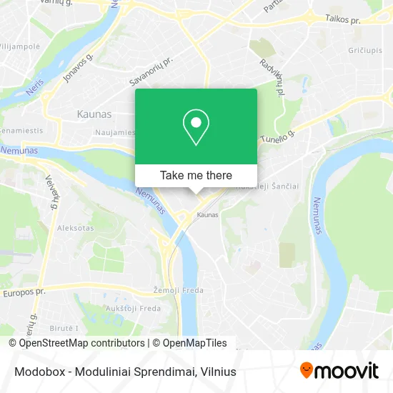Modobox - Moduliniai Sprendimai map