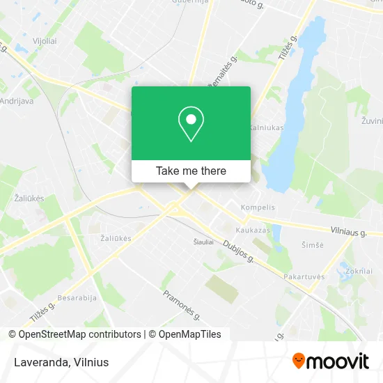 Laveranda map
