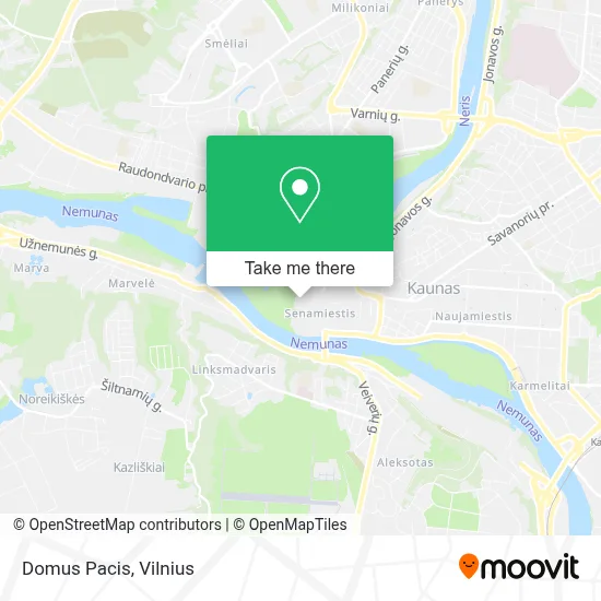 Domus Pacis map