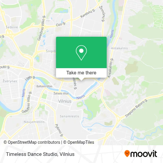 Timeless Dance Studio map