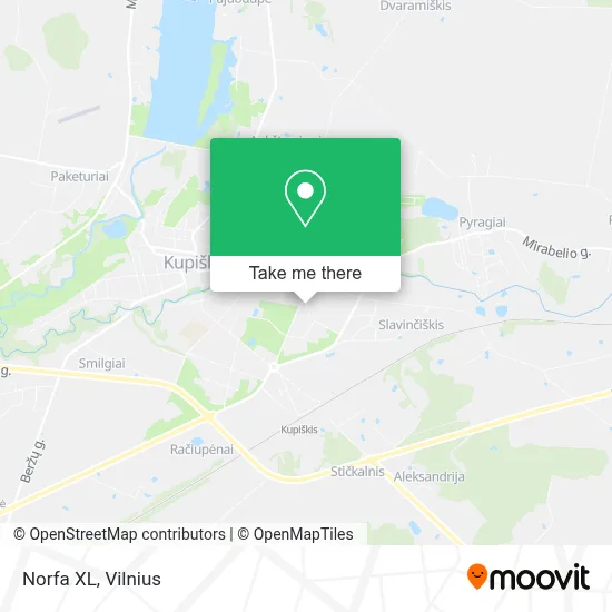 Norfa XL map
