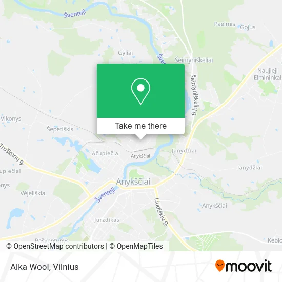 Alka Wool map