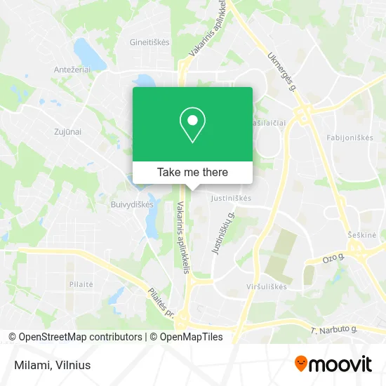 Milami map