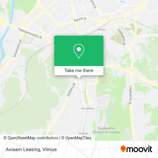 Aviaam Leasing map